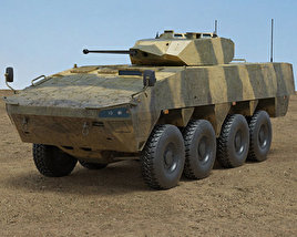 Patria AMV Modèle 3D