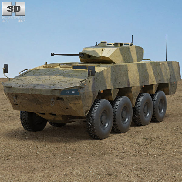 Patria AMV 3D model