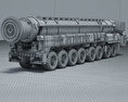 白杨-M洲际弹道导弹 3D模型