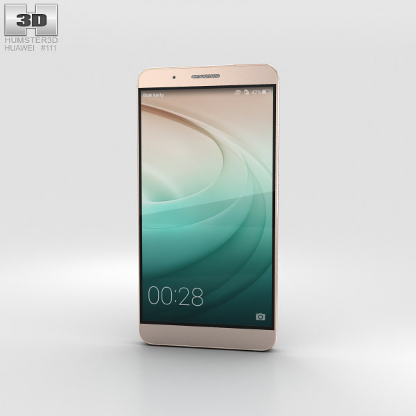 Huawei Honor 7i Gold 3D-Modell