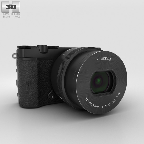 Nikon 1 J5 Black 3D model