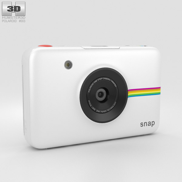 Polaroid Snap Instant Digital Camera White 3D model