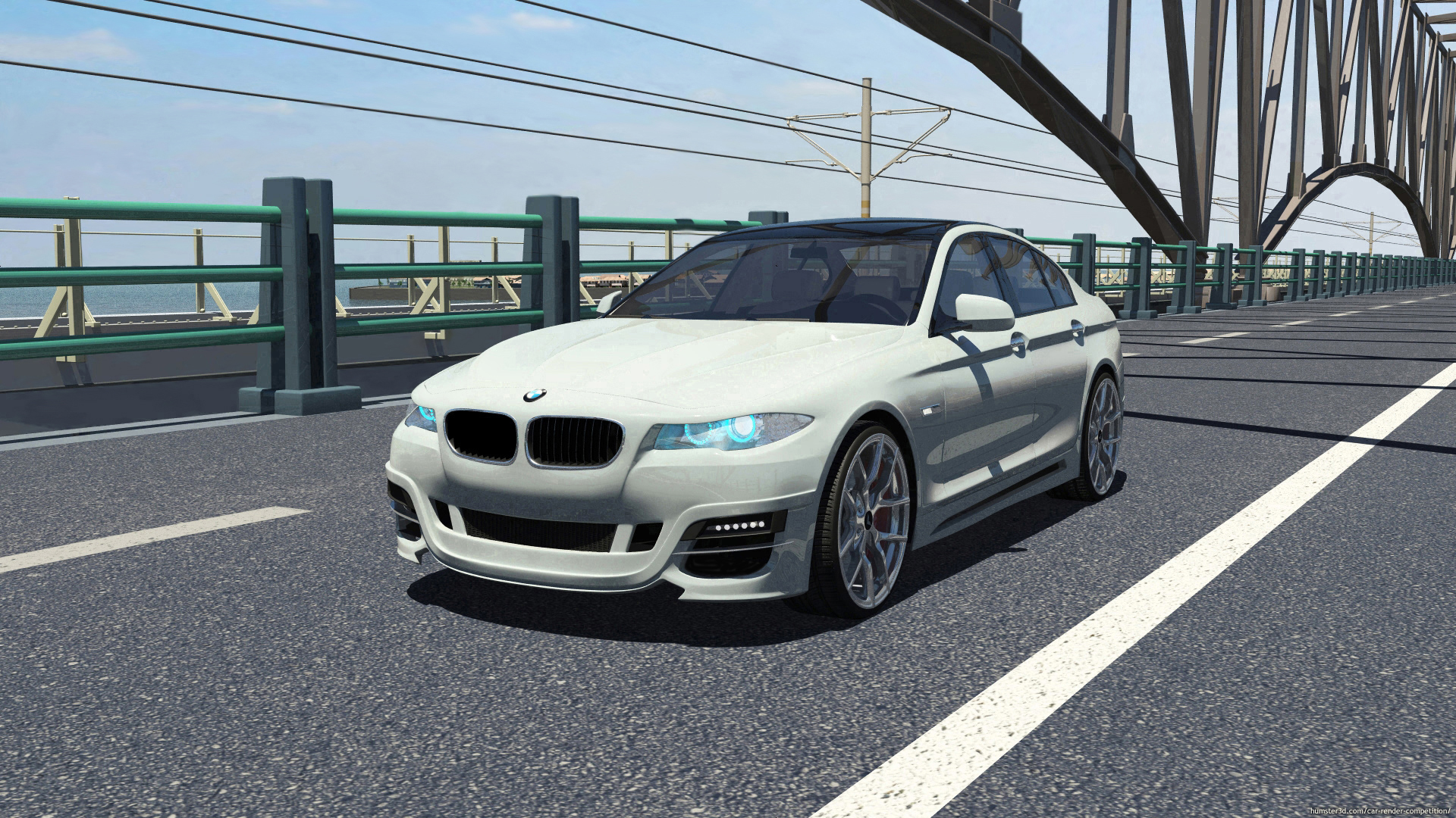 BMW M5 F10 3d art