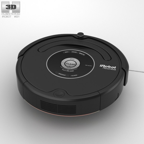 iRobot Roomba 581 로봇 청소기 3D 모델 
