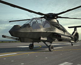 3D model of Boeing Sikorsky RAH-66 Comanche