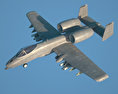 A-10雷霆二式攻擊機 3D模型