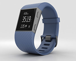 Fitbit Surge Blue 3D model