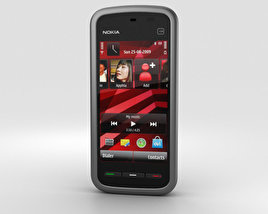 Nokia 5230 Black 3D model