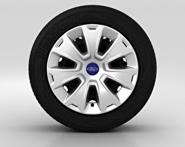 Ford Mondeo Wheel 16 inch 001 3D model