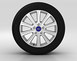 Ford Mondeo Wheel 16 inch 004 3D model