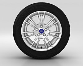 Ford Mondeo Wheel 17 inch 002 3D model
