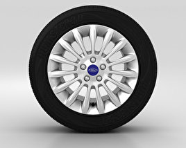 Ford Mondeo Wheel 17 inch 003 3D model