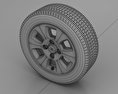 Ford Fiesta 车轮 14 英寸 002 3D模型