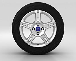 Ford Fiesta Wheel 16 inch 001 3D model