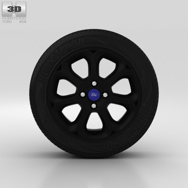 Ford Fiesta Wheel 16 inch 003 3D model