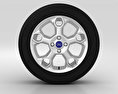 Ford Fiesta Wheel 17 inch 001 3d model