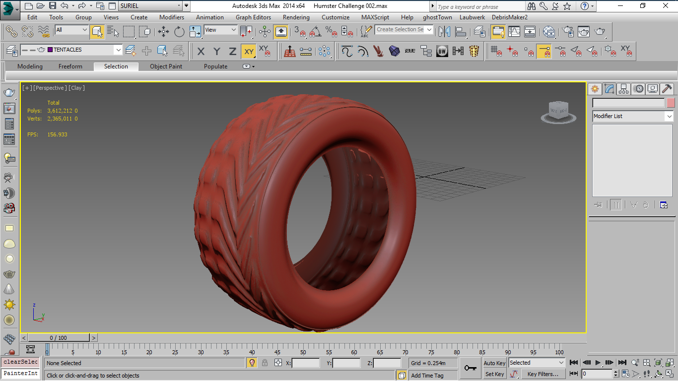 Modeling bus tires