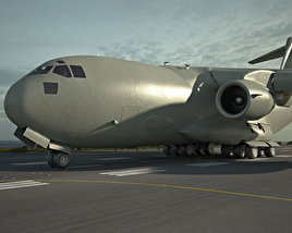 波音C-17环球霸王III 3D模型