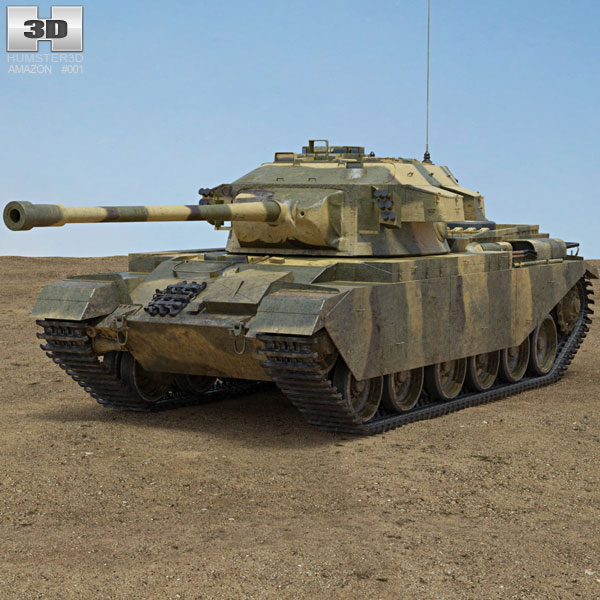 Centurion Tank 3D model