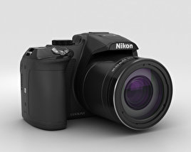 Nikon Coolpix P610 Black 3D model