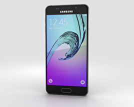 Samsung Galaxy A3 (2016) Black 3D model