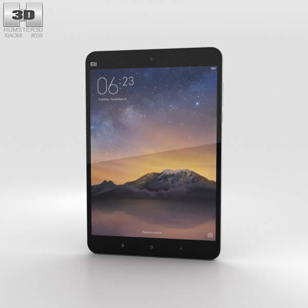 Xiaomi Mi Pad 2 Dark Grey Modello 3D