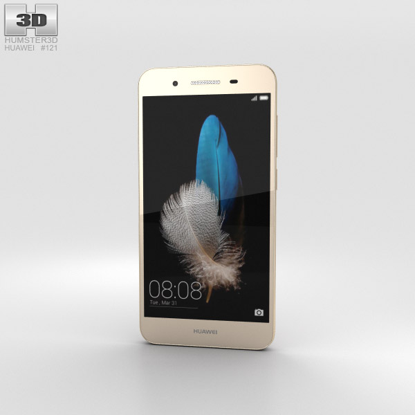 Huawei Enjoy 5S Gold 3D 모델 