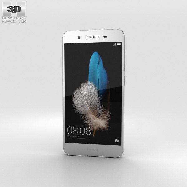 Huawei Enjoy 5S Silver Modelo 3D