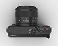 Canon EOS M10 Schwarz 3D-Modell