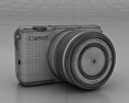 Canon EOS M10 黑色的 3D模型