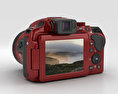 Nikon Coolpix P610 Red Modelo 3D
