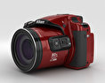 Nikon Coolpix P610 Red Modello 3D