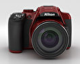 Nikon Coolpix P610 Red 3D 모델 