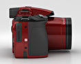 Nikon Coolpix P610 Red 3D 모델 