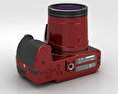 Nikon Coolpix P610 Red Modelo 3d