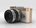 Pentax Q-S1 Champagne Gold 3D-Modell