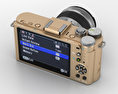 Pentax Q-S1 Champagne Gold 3D-Modell