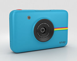 Polaroid Snap Instant Digital Camera Blue 3D model