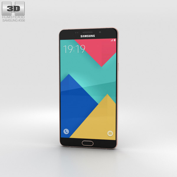 Samsung Galaxy A9 (2016) Pink 3D model