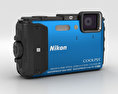 Nikon Coolpix AW130 Blue 3D 모델 