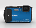Nikon Coolpix AW130 Blue 3D-Modell