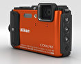 Nikon Coolpix AW130 Orange Modello 3D