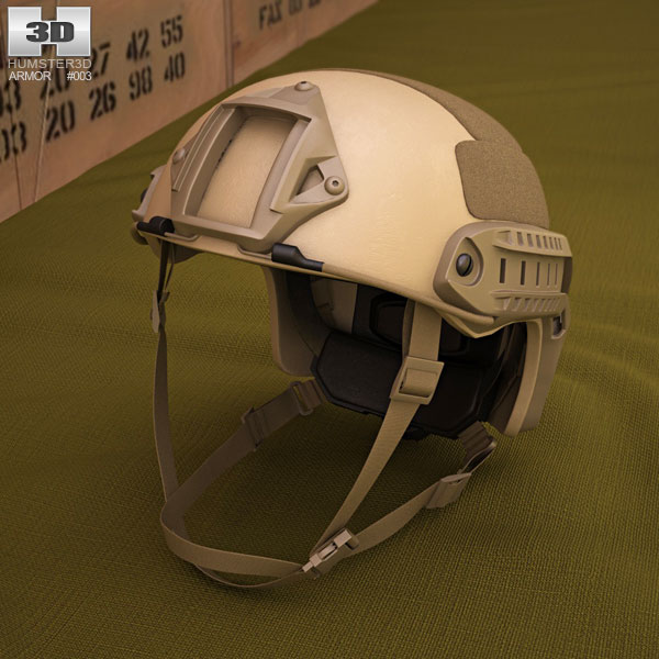 Ops-Core FAST 头盔 3D模型