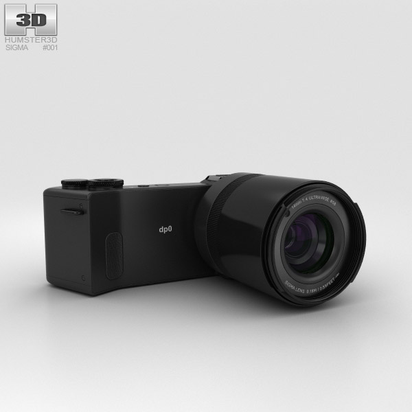 Sigma DP0 Quattro 3D model