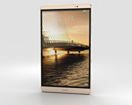 Huawei MediaPad M2 8-inch Gold 3D model