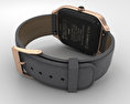 Asus Zenwatch 2 1.63-inch Rose Gold Case Taupe Leather Band 3D-Modell