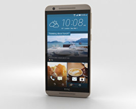HTC One E9s Dual Sim Roast Chestnut 3D-Modell