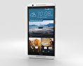 HTC One E9s Dual Sim 白色的 Luxury 3D模型