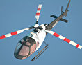 유로콥터 AS350 3D 모델 
