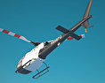 Eurocopter AS350 3D-Modell